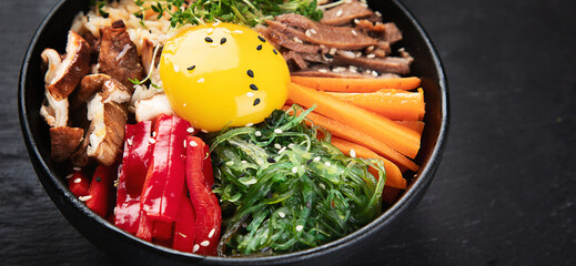 Bibimbap - traditional Korean dish
