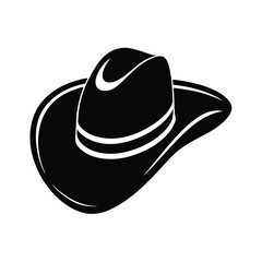 Cowboy Hat Icon Vector Illustration
