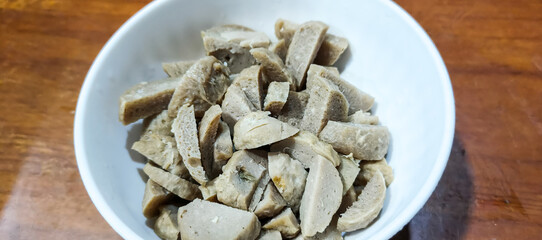 dried mushrooms in a bowl