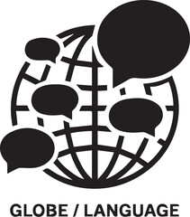 Globe/Language Icon
