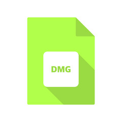 dmg vector file icon on transparent background