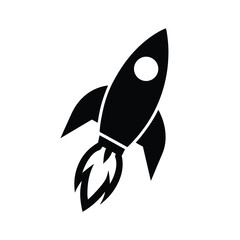 Rocket Icon Vector Illustration