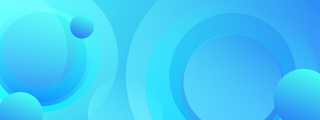 Abstract blue circles and spheres on gradient background. Dynamic and modern design for digital projects, website backgrounds, or presentations.
