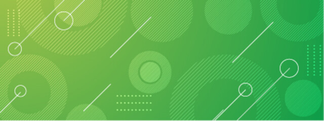 Abstract green geometric design with circles and lines. Suitable for technology, science, and modern themed projects. Great for digital backgrounds or promotional materials.