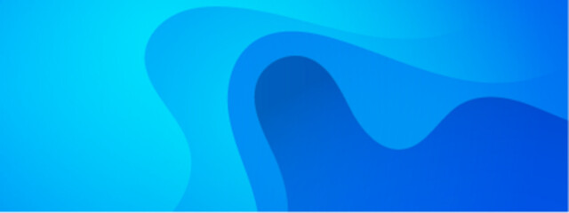 Abstract blue wavy shapes are suitable for backgrounds, web designs, and print materials with a clean and modern aesthetic.