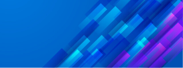 Obraz premium Abstract blue purple diagonal rectangles for modern backgrounds, website designs, digital art projects, or geometric themed marketing materials.