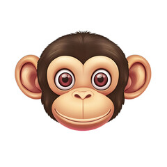 Obraz premium Monkey PNG Isolated on Transparent Background for Wildlife and Animal Concepts