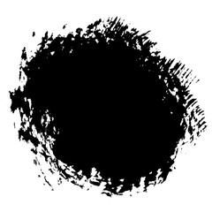 Background abstract paint brush stroke set. Abstract vector background. Stylish paper art design template