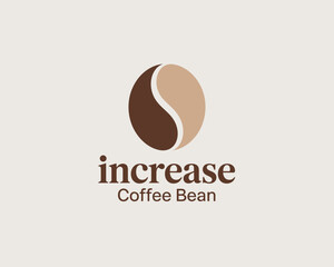 Coffee Bean Logo Increase