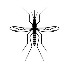 mosquito logo icon vector symbol