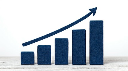 Growth chart illustration.