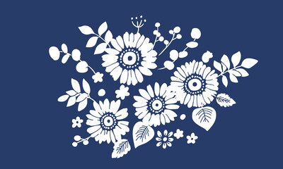 手描きのひまわりベクターイラスト。向日葵と草木の夏の背景素材。ひまわりの夏フレームセット。Hand drawn sunflower vector illustration. Sunflower and grass summer backgrounds. Sunflowers summer frameset.