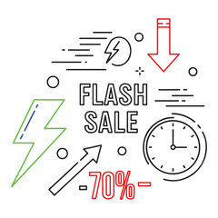 Flash sale 70 percent off limited time offer