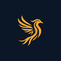 Fire phoenix logo