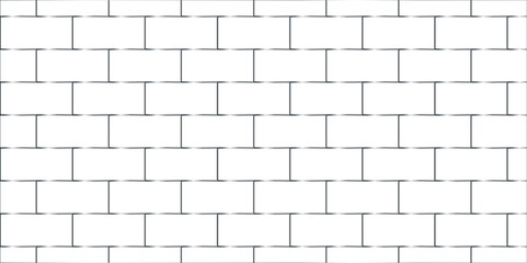 Fototapeta premium White brick wall background. architecture construction stone block brick wallpaper. seamless building cement concrete wall grunge background. 