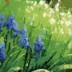 Various oil paintings, flowers, lakes, landscapes, forests, swallows, landscapes, lotus flowers, lotus leaves, swans, tulips