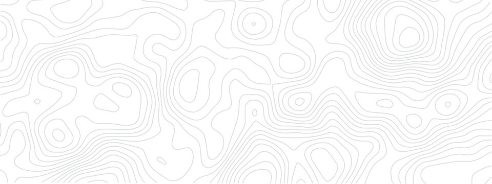 Abstract pattern with lines seamless pattern and topography. sea map and mounted map area space geometrics line technology topo landscape grid map discovery area. Modern design white background.
