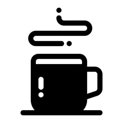 Steaming Coffee Mug Icon