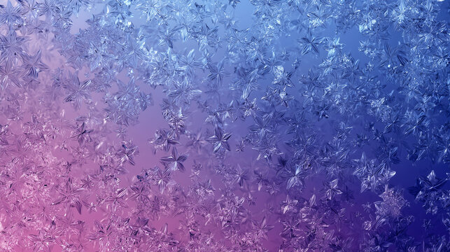 Icy cool star pattern background wallpaper