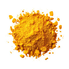 Turmeric Powder Vibrant Yellow Spice Culinary Ingredient Antioxidant Antiinflammatory Health Benefits Nutritional Value Closeup View