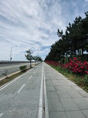 road in the city