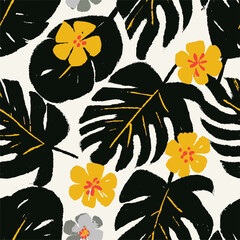 Tropical Leaf Print