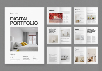 Digital Portfolio Template
