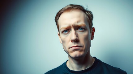 A person actively pretends to be uninterested or apathetic, despite potentially holding genuine curiosity