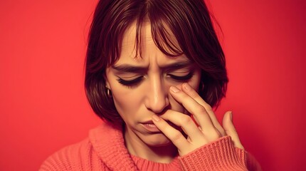 A person actively pretends to be uninterested or apathetic, despite potentially holding genuine curiosity