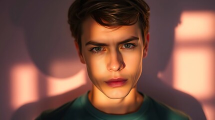 A person actively pretends to be uninterested or apathetic, despite potentially holding genuine curiosity