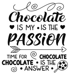 World Chocolate Day Typography Vector – Sweet Cocoa Celebration Quotes
