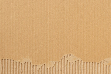 Brown cardboard sheet abstract background, texture of recycle paper box in old vintage pattern with...