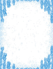 soft blue colorful abstract illustration, background, wallpaper, card invitation design