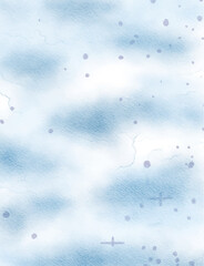 soft blue colorful abstract illustration, background, wallpaper, card invitation design