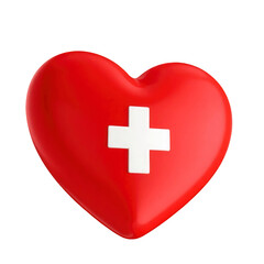 Obraz premium rad love with transparent background PNG and JPEG image 