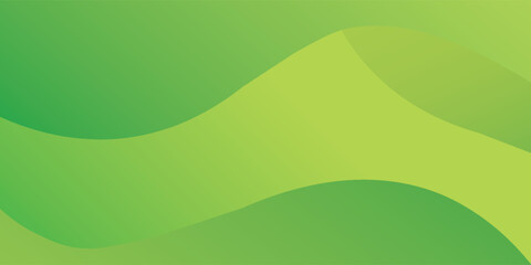 Abstract green wavy background. Suit for booklet, brochure, banner, poster, website, flyer, cover, corporate, backdrop. Vector illustration