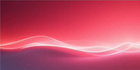 Abstract pink background with flowing light waves and a vibrant, bright, purple and pink color pattern