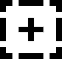 Plus Vector Icon: Minimalist Addition Symbol for Web UI, App Buttons and Interfaces