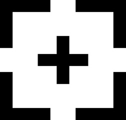 Plus Vector Icon: Minimalist Addition Symbol for Web UI, App Buttons and Interfaces