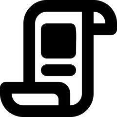 Script Document Code File Vector Icon