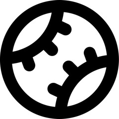 Baseball Ball Sports Game Equipment Vector Icon