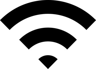 WiFi Wireless Internet Signal Strength Icon Vector Symbol