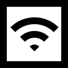 WiFi Wireless Internet Connection Network Signal Document Icon Vector