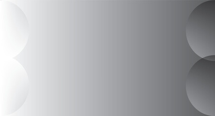 Abstract grayscale design with overlapping translucent circles creating a gradient effect and subtle depth.