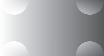 Abstract Gradient Background with Four White Semi-Circles Modern Design.