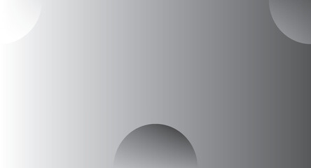 Abstract Gray Gradient Design with Overlapping Circles.
