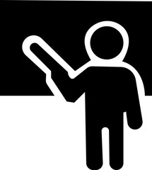 Teaching classroom icon, Students who learn and grow on their own with various subjects. Education content vector, Teachers, Professors, , education, books, instruct, knowledge and pedagogy icons