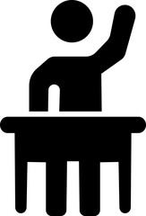 Teaching classroom icon, Students who learn and grow on their own with various subjects. Education content vector, Teachers, Professors, , education, books, instruct, knowledge and pedagogy icons