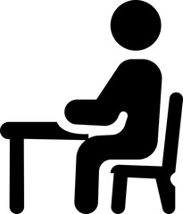 Teaching classroom icon, Students who learn and grow on their own with various subjects. Education content vector, Teachers, Professors, , education, books, instruct, knowledge and pedagogy icons