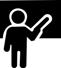 Teaching classroom icon, Students who learn and grow on their own with various subjects. Education content vector, Teachers, Professors, , education, books, instruct, knowledge and pedagogy icons
